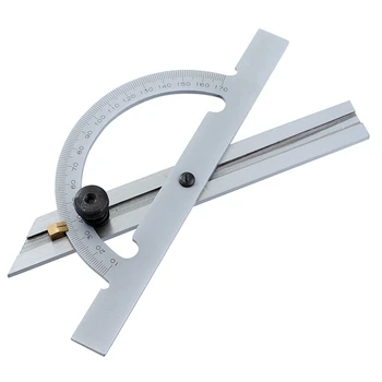 100x150mm Carbon Steel Adjustable Protractor Angle Ruler Tool Measuring & Gauging Tool Angle Measure Tool
100x150mm Carbon Steel Adjustable Protractor Angle Ruler Tool Measuring & Gauging Tool Angle Measure Tool