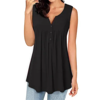 5XL Plus Size Casual Streetwear Summer Loose Beach T Shirt 2020 Women Sleeveless Black Blue Tops Fashion Ladies Vest Tee Clothes
5XL Plus Size Casual Streetwear Summer Loose Beach T Shirt 2020 Women Sleeveless Black Blue Tops Fashion Ladies Vest Tee Clothes