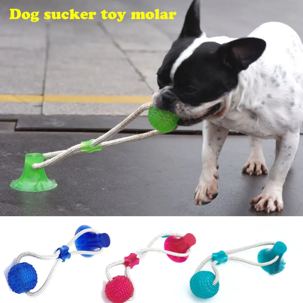 Pet Dog Rubber Chew Toy Durable Teeth Cleaning Training Molar Toy For Small Medium Dog Puppy Playing Interactive Toy With Sucker
Pet Dog Rubber Chew Toy Durable Teeth Cleaning Training Molar Toy For Small Medium Dog Puppy Playing Interactive Toy With Sucker