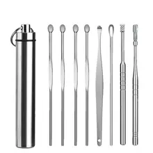 7pcs/set Ear Cleaner Wax Removal Tool Earpick Sticks Earwax Remover Curette Ear Pick Cleaning Ear Cleanser Spoon for Ear Care 
7pcs/set Ear Cleaner Wax Removal Tool Earpick Sticks Earwax Remover Curette Ear Pick Cleaning Ear Cleanser Spoon for Ear Care