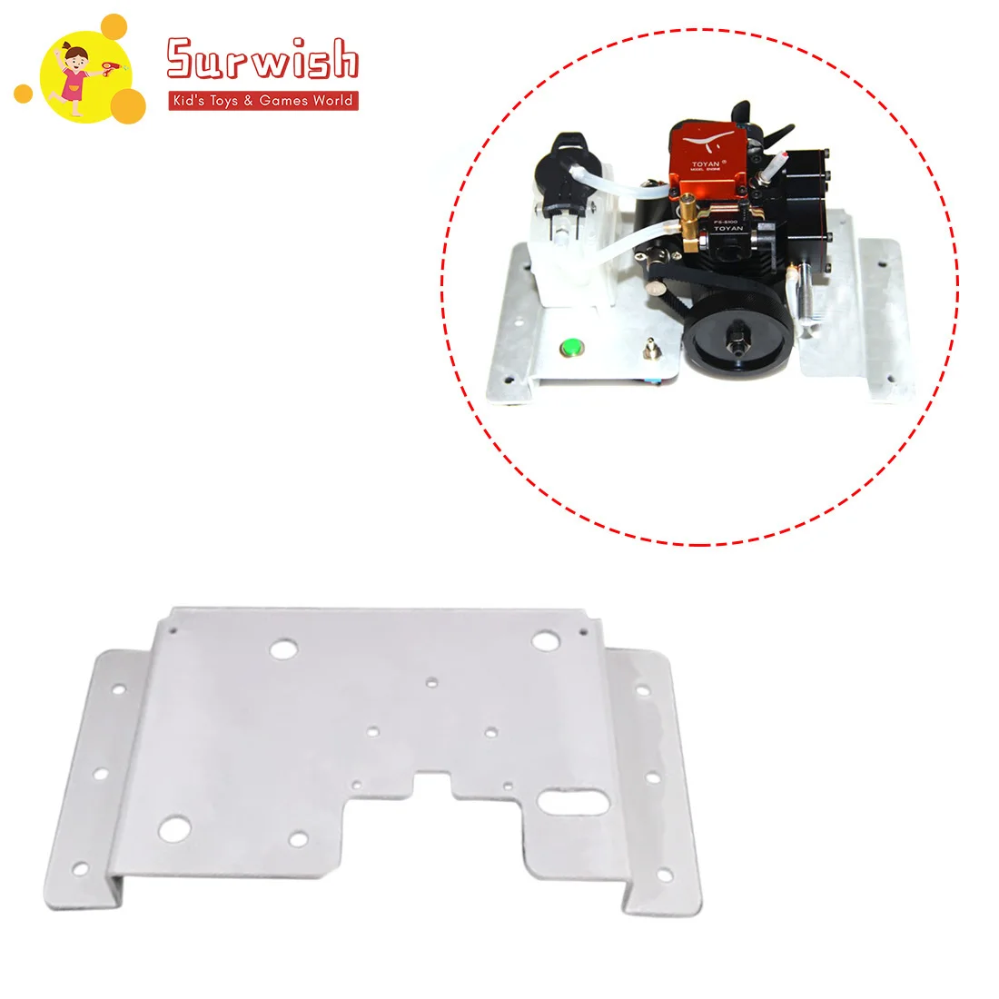 Methanol Engine Gasoline Engine Holder Four-Stroke Two-Stroke Engine Stand For Toyan FS-S100/FS-S100G/FS-S100(W)/FS-S100G(W)
Methanol Engine Gasoline Engine Holder Four-Stroke Two-Stroke Engine Stand For Toyan FS-S100/FS-S100G/FS-S100(W)/FS-S100G(W)