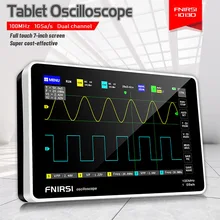 FNIRSI 1013D Digital Tablet Oscilloscope Dual Channel 100M Bandwidth 1GS Sampling Rate Mini Digital Oscilloscope
FNIRSI 1013D Digital Tablet Oscilloscope Dual Channel 100M Bandwidth 1GS Sampling Rate Mini Digital Oscilloscope