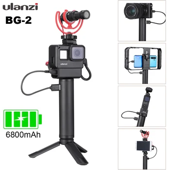 ULANZI BG-2 Power Hand Grip Aluminum 6800mAh Battery Handle for GoPro Smartphone Osmo Pocket with 1/4 Screw Hole
ULANZI BG-2 Power Hand Grip Aluminum 6800mAh Battery Handle for GoPro Smartphone Osmo Pocket with 1/4 Screw Hole