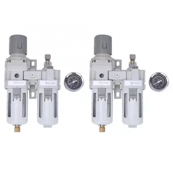 Compressed Air Filter Regulator Oil Water Separator Air Pressure Regulator with Gauge Pressure Switch
Compressed Air Filter Regulator Oil Water Separator Air Pressure Regulator with Gauge Pressure Switch