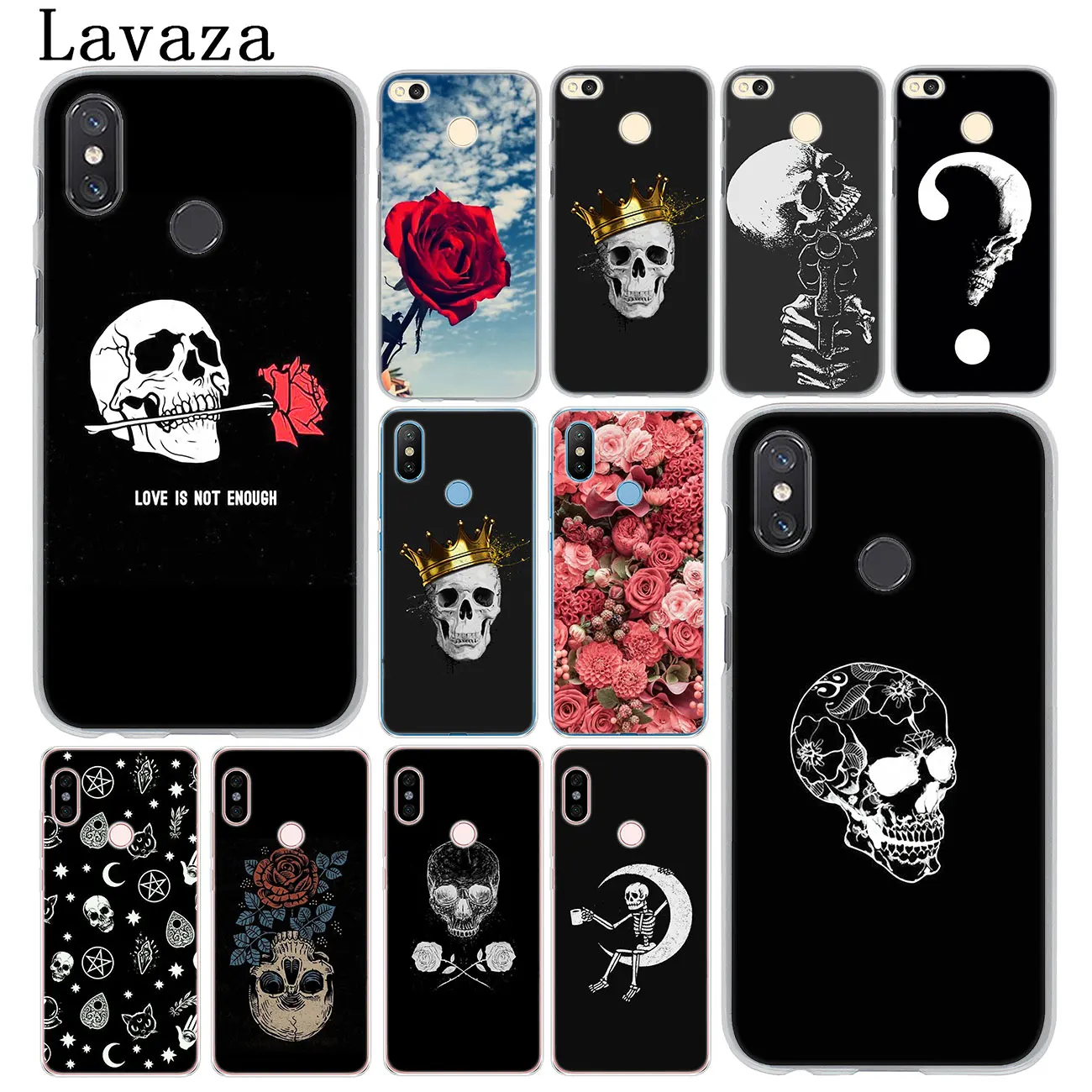Lavaza Skull Flower crow Phone Case for Xiaomi MI 9 9T A3 PRO CC9 CC9E 8 A2 Lite SE A1 pocophone f1 6 6X 5S 5X MAX 3 Cover
Lavaza Skull Flower crow Phone Case for Xiaomi MI 9 9T A3 PRO CC9 CC9E 8 A2 Lite SE A1 pocophone f1 6 6X 5S 5X MAX 3 Cover