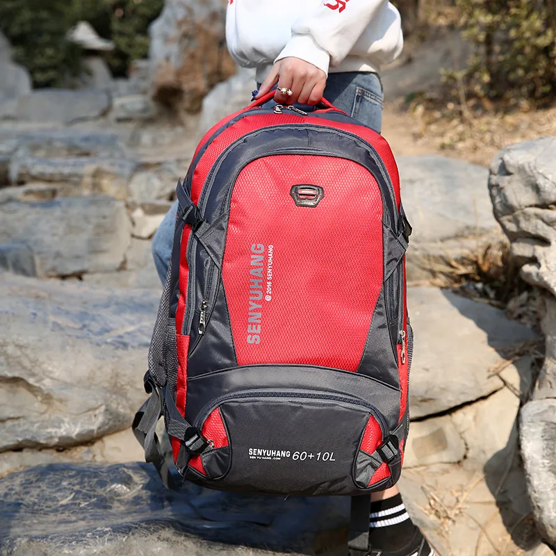 Outdoor Travel Mountaineering Bag with Waist Support Burden Relieving Backpack Men's Large Capacity 60L Backpack Women's
Outdoor Travel Mountaineering Bag with Waist Support Burden Relieving Backpack Men's Large Capacity 60L Backpack Women's