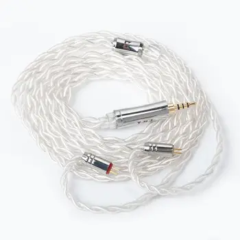 TRI Through 4 Core High purity 5N Single Crystal Copper winding cable 2pin/MMCX/QDC/TFZ with 2.5/3.5/4.4 Connector KS2
TRI Through 4 Core High purity 5N Single Crystal Copper winding cable 2pin/MMCX/QDC/TFZ with 2.5/3.5/4.4 Connector KS2