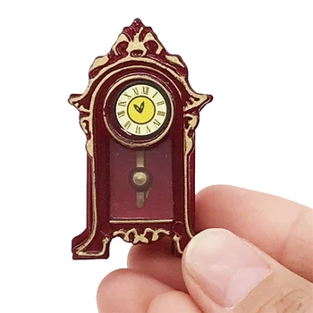 Wooden Classic Vintage Clock Mini Doll Furniture Model for 1/12 Dollhouse Play House Toys M09
Wooden Classic Vintage Clock Mini Doll Furniture Model for 1/12 Dollhouse Play House Toys M09