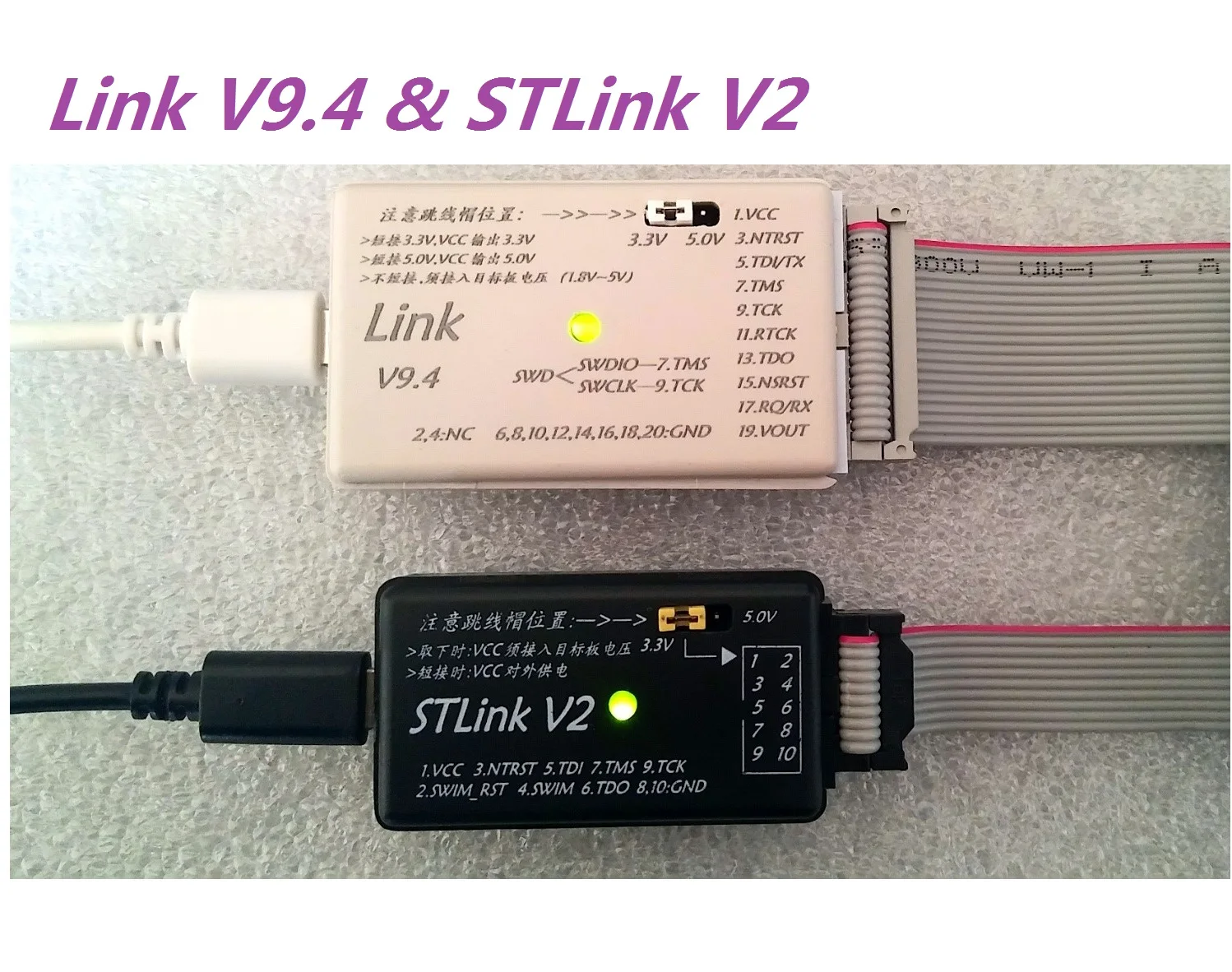 

JTAG/SWD/SWIM 2.5KV Isolation Board, Compatible with JLINK V8, V9, V10, STLINK, ULINK, Etc.