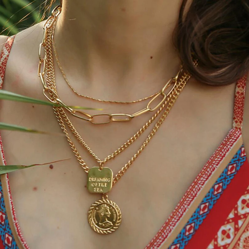 docona Vintage Gold Color Engraved Square Carved Mary Round Coin Pendants Neclace Alloy Link Chain Charm Collars Necklace 4037
docona Vintage Gold Color Engraved Square Carved Mary Round Coin Pendants Neclace Alloy Link Chain Charm Collars Necklace 4037