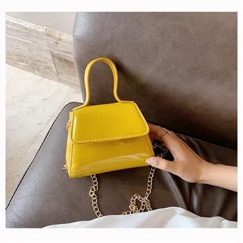 Mini Patent Leather Handbags Women Designer Chain Crossbody Bags Sac A Main Femme Ladies Hand Bag Female Shoulder Bag
Mini Patent Leather Handbags Women Designer Chain Crossbody Bags Sac A Main Femme Ladies Hand Bag Female Shoulder Bag