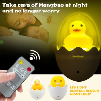 Timing LED Night Light Yellow Cartoon Duck Remote Control US Plug Socket Wall Lamp Home Bedroom --M25
Timing LED Night Light Yellow Cartoon Duck Remote Control US Plug Socket Wall Lamp Home Bedroom --M25