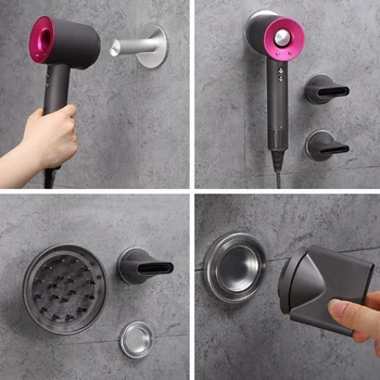 Durable Punch Free Freedom DIY Hair Dryer Holder Rack Wall Mount Portable
Durable Punch Free Freedom DIY Hair Dryer Holder Rack Wall Mount Portable