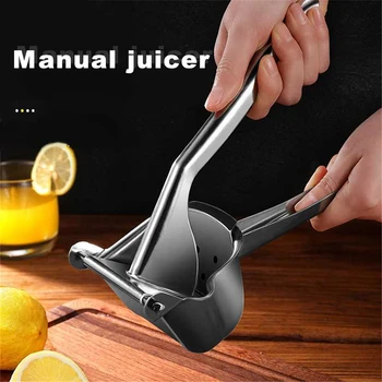 Kitchen Tools Accessories Silver Metal Manual Juicer Orange Fruit Squeezer Kitchen Gadgets Household Multi-functional Juicer
Kitchen Tools Accessories Silver Metal Manual Juicer Orange Fruit Squeezer Kitchen Gadgets Household Multi-functional Juicer