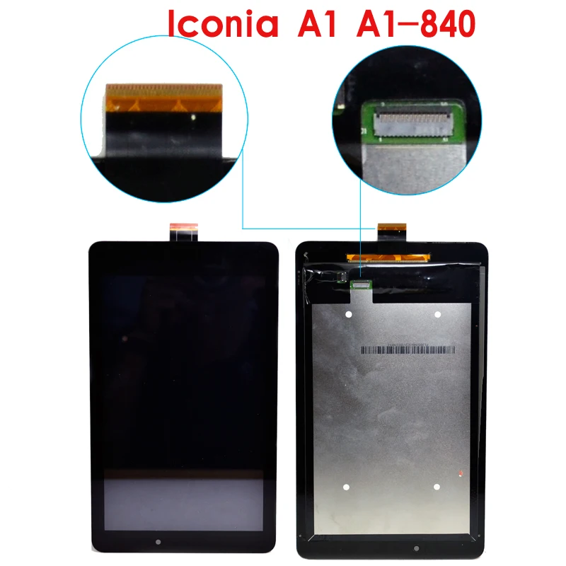 For Acer Iconia A1 A1-840 Lcd screen display panel with digitizer touch panel assembly Replacement Tablet PC
For Acer Iconia A1 A1-840 Lcd screen display panel with digitizer touch panel assembly Replacement Tablet PC