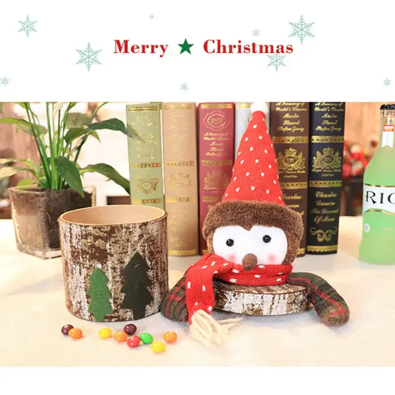 christmas decoration candy gift box cute animal shape doll box