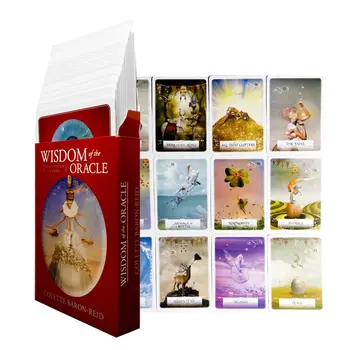 God of Wisdom English Beauty Oracle Cards Deck English Board Game Oracle Card Divination Fate Board Game 
God of Wisdom English Beauty Oracle Cards Deck English Board Game Oracle Card Divination Fate Board Game