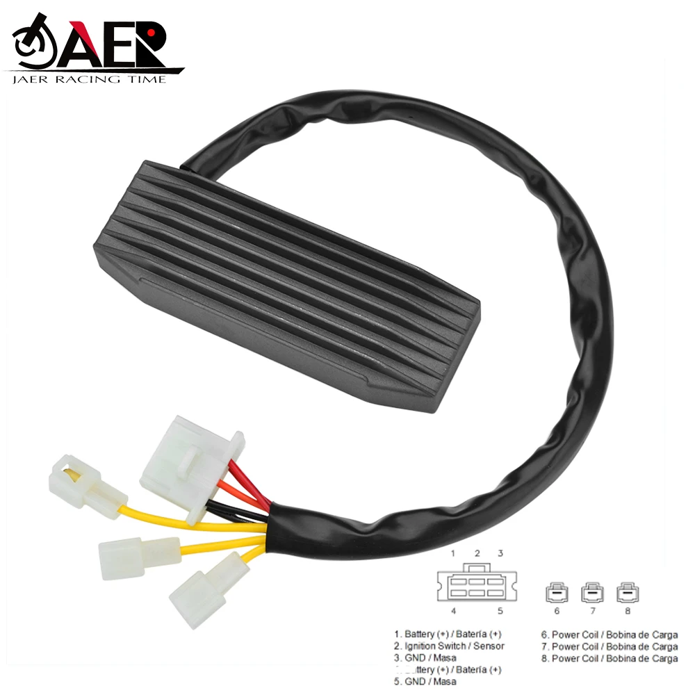 JAER Regulator Rectifier for Suzuki VS600 VS600 Intruder 600 VS700 VS700 INTRUDER 700 VS750 VS750GL Intruder750 VS800 VS800GL
JAER Regulator Rectifier for Suzuki VS600 VS600 Intruder 600 VS700 VS700 INTRUDER 700 VS750 VS750GL Intruder750 VS800 VS800GL