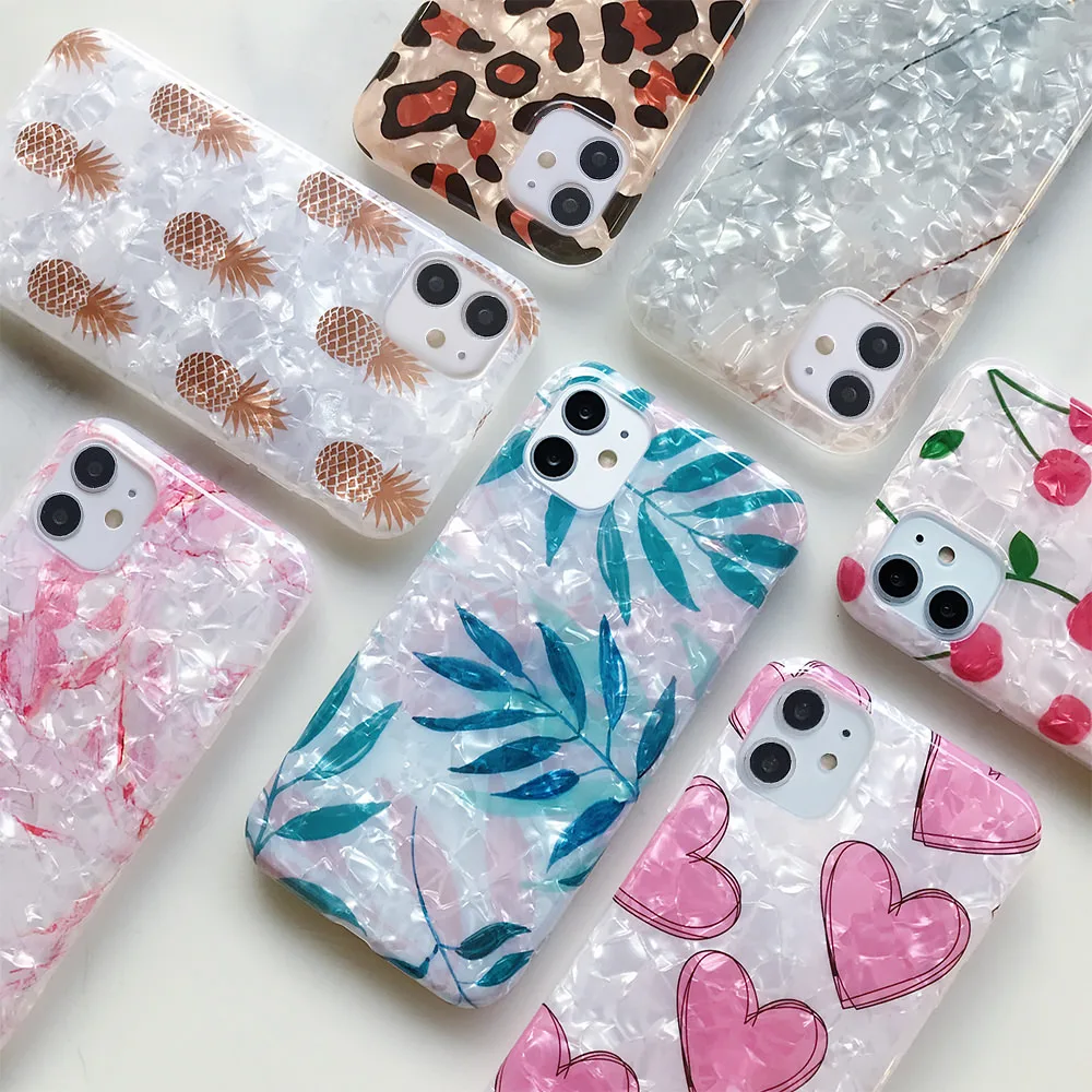 LAPOPNUT Sparkle Bling Leopard Pattern Design Slim Fit Marble Bumper Soft TPU Cases for IPhone 11 Pro Xs Max X Xr 7 Plus 8 6S 6
LAPOPNUT Sparkle Bling Leopard Pattern Design Slim Fit Marble Bumper Soft TPU Cases for IPhone 11 Pro Xs Max X Xr 7 Plus 8 6S 6