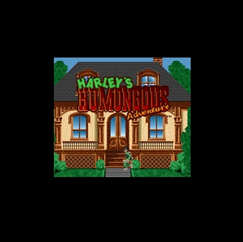 Harley's Humongous Adventure NTSC Version 16 Bit 46 Pin Big Gray Game Card For USA Game Players
Harley's Humongous Adventure NTSC Version 16 Bit 46 Pin Big Gray Game Card For USA Game Players