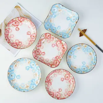 2-piece Plate Dish Home Dish Japanese Plate Deep Dish Set Combination Ceramic Dish Dish Plate Dishes and Plates Sets Ceramic 
2-piece Plate Dish Home Dish Japanese Plate Deep Dish Set Combination Ceramic Dish Dish Plate Dishes and Plates Sets Ceramic
