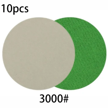 10pcs 3-inch 3000 Grit Wet/Dry Sanding Discs Pads 75mm Sandpaper Polishing and grinding accessories
10pcs 3-inch 3000 Grit Wet/Dry Sanding Discs Pads 75mm Sandpaper Polishing and grinding accessories