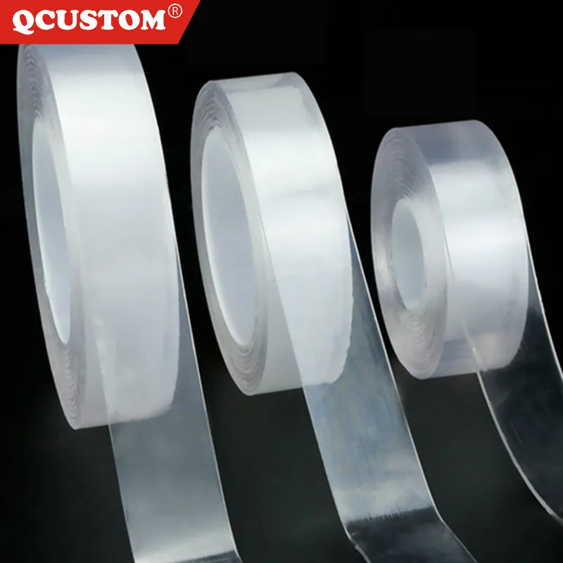3m Double-Sided Tape Transparent Magic Nano-tape Washable Reusable Adhesive Nano Traceless Sticker Removable Universal Disk Glue
3m Double-Sided Tape Transparent Magic Nano-tape Washable Reusable Adhesive Nano Traceless Sticker Removable Universal Disk Glue
