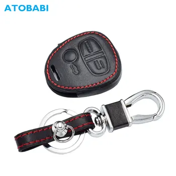 Leather Car Key Cover For Mitsubishi Outlander Pajero Lancer EX ASX 4 Button Remote Fob Shell Protector Case Keychain Holder Bag
Leather Car Key Cover For Mitsubishi Outlander Pajero Lancer EX ASX 4 Button Remote Fob Shell Protector Case Keychain Holder Bag