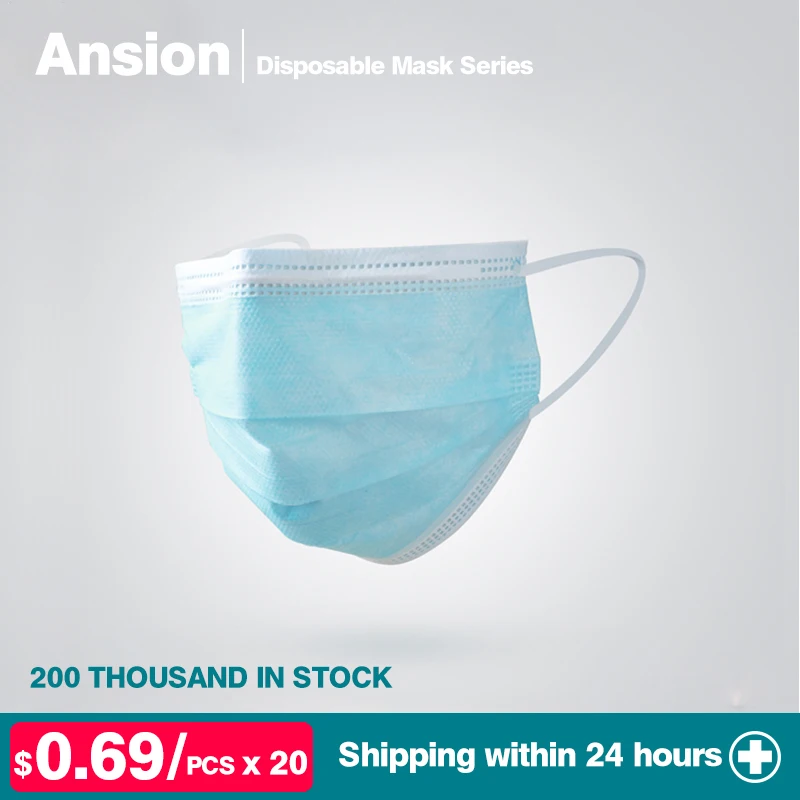 20 PCS 3 Laye Mask dust protection Masks Disposable Face Masks Elastic Ear Loop Disposable Dust Filter Safety Mask Anti-Dust
20 PCS 3 Laye Mask dust protection Masks Disposable Face Masks Elastic Ear Loop Disposable Dust Filter Safety Mask Anti-Dust