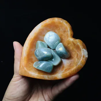 Natural Crystal Bowl Carved Moon Candlestick Healing Reiki Chakra Stone Gift Ornament Gemstone Decoration
Natural Crystal Bowl Carved Moon Candlestick Healing Reiki Chakra Stone Gift Ornament Gemstone Decoration