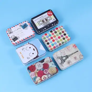 6 Pcs Novelty Mini Iron Tin Box Jewelry Cards Coin Candy Storage Boxes Cute Cartoon Rectangular Cans Case For Home Office School
6 Pcs Novelty Mini Iron Tin Box Jewelry Cards Coin Candy Storage Boxes Cute Cartoon Rectangular Cans Case For Home Office School
