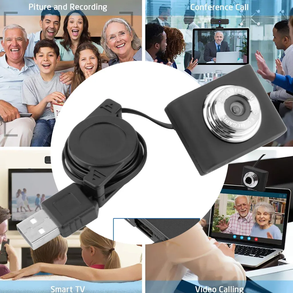 640*480 веб камера 480P HD видео онлайн курс USB Plug and Play для ноутбука Автоматическая