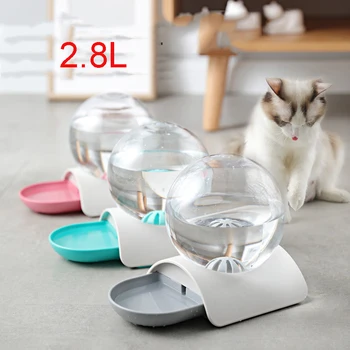 New 2.8L Bubble Automatic Cat Water Fountain For Pets Cats Dogs Water Dispenser Large Drinking Bowl Cat Drink No Electricity
New 2.8L Bubble Automatic Cat Water Fountain For Pets Cats Dogs Water Dispenser Large Drinking Bowl Cat Drink No Electricity