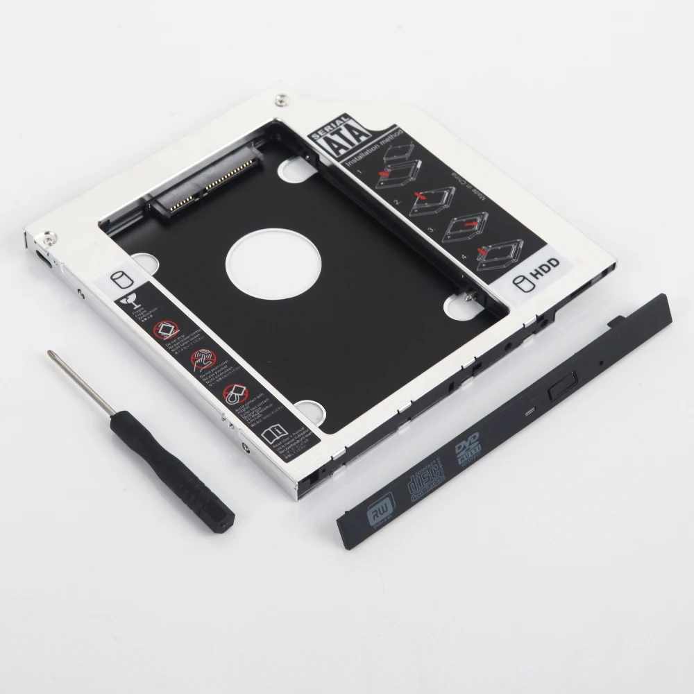 9 5 мм 2nd HDD SSD жесткий диск Оптический отсек адаптер рамы для Lenovo G70 70 Z51 Z70 80 G40 45