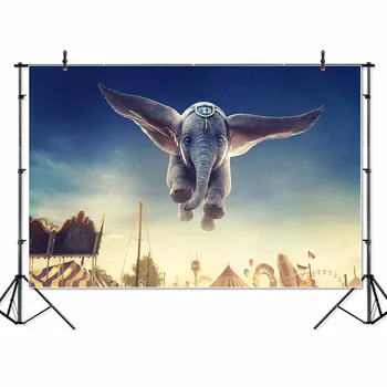 Thin Vinyl cloud sky Dumbo mouse elephant kids baby children Photography studio Backgrounds professional indoor Photo Backdrops
Thin Vinyl cloud sky Dumbo mouse elephant kids baby children Photography studio Backgrounds professional indoor Photo Backdrops