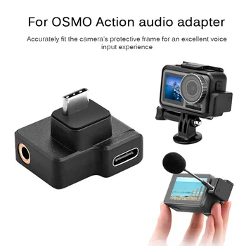 Dual USB C 3.5mm Microphone Mic Charging Audio Adapter for DJI Osmo Action Camera Accessories
Dual USB C 3.5mm Microphone Mic Charging Audio Adapter for DJI Osmo Action Camera Accessories