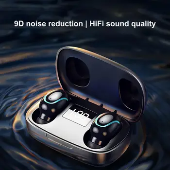 Newest S9 TWS Bluetooth 5.0 Wireless Mini HiFi In-Ear Earphones Earbuds for iOS Android Phone accessories Wireless Earphones
Newest S9 TWS Bluetooth 5.0 Wireless Mini HiFi In-Ear Earphones Earbuds for iOS Android Phone accessories Wireless Earphones