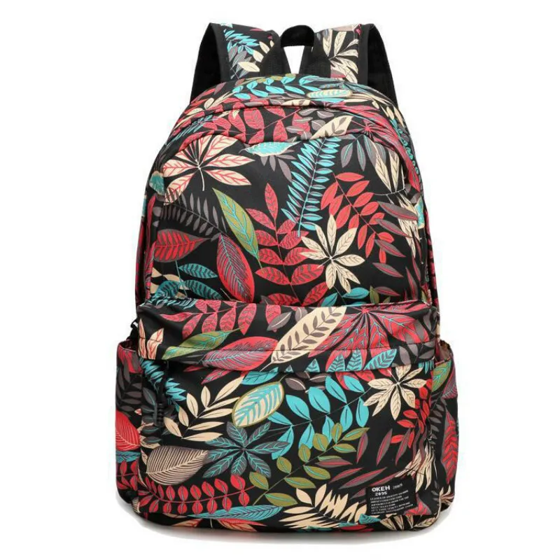 Fashion Women Oxford Backpacks For Teenage Girls Travel Rucksack School Computer Bags For menLeaf Printing Bagpack Mochila
Fashion Women Oxford Backpacks For Teenage Girls Travel Rucksack School Computer Bags For menLeaf Printing Bagpack Mochila