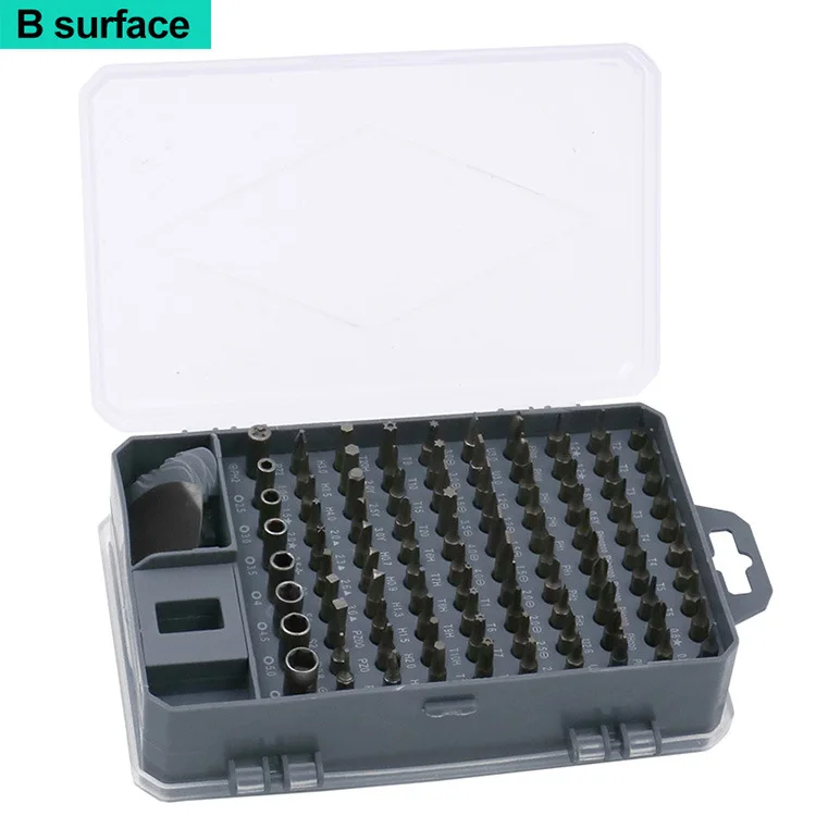 112 in 1 Screwdriver Set Magnetic Screwdriver Bit Torx Multi Mobile Phone Repair Tools Kit Electronic Device Hand Tool