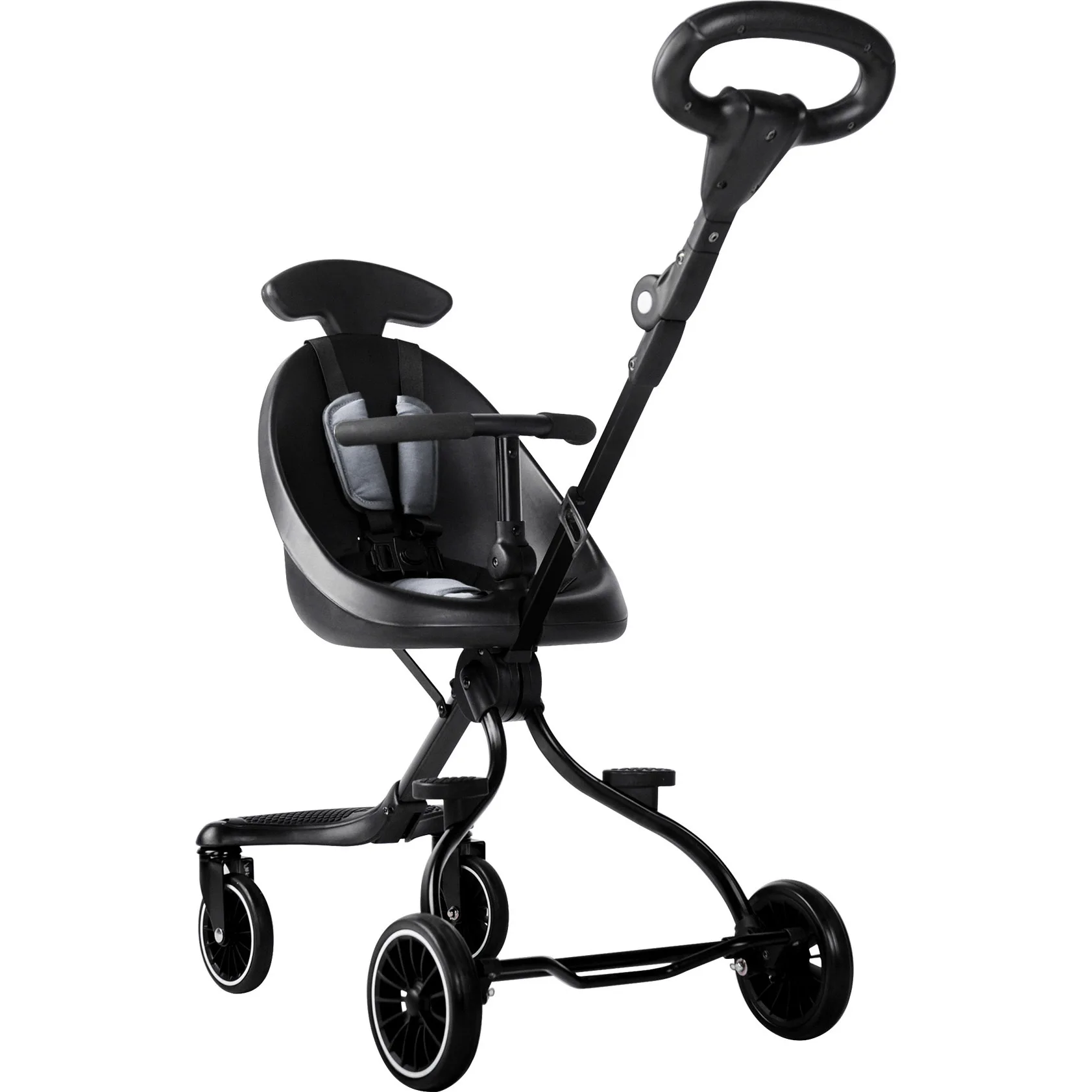 Baby stroller foldable portable two-way stroller four-wheel high-view child stroller artifact travel lightweight carry
Baby stroller foldable portable two-way stroller four-wheel high-view child stroller artifact travel lightweight carry