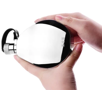 304 Stainless Steel Hip Flask Alcohol Bottle Mirror Light Gourd Outdoor Portable Water Bottle 6 Oz Metal Wine Bottle Gift Q
304 Stainless Steel Hip Flask Alcohol Bottle Mirror Light Gourd Outdoor Portable Water Bottle 6 Oz Metal Wine Bottle Gift Q