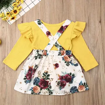 Newborn Toddler Baby Girl 3M-18M Yellow Tops T Shirt +Flower Skirt Outfit Clothes
Newborn Toddler Baby Girl 3M-18M Yellow Tops T Shirt +Flower Skirt Outfit Clothes