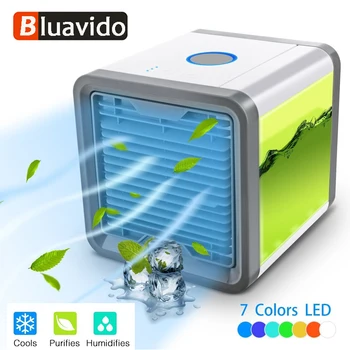 Bluavido Mini Portable Car Air Conditioner Built-in LED Lamp USB Conditioning Humidifier Purifier Desktop Air Cooler Fan
Bluavido Mini Portable Car Air Conditioner Built-in LED Lamp USB Conditioning Humidifier Purifier Desktop Air Cooler Fan