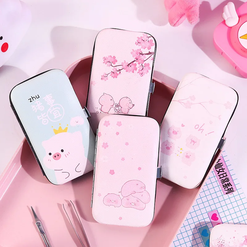 1775 Shear Nail Cute Nail Clippers Earpick 7 Pieces Household Pedicure Nail Shear Nail Clamp Trim Set
1775 Shear Nail Cute Nail Clippers Earpick 7 Pieces Household Pedicure Nail Shear Nail Clamp Trim Set
