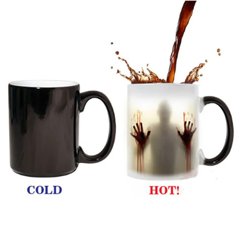 1PCS Color Changing Mug In The Walking Dead Heat Sensitive Ceramic Coffee Mug Surprise Gift
1PCS Color Changing Mug In The Walking Dead Heat Sensitive Ceramic Coffee Mug Surprise Gift