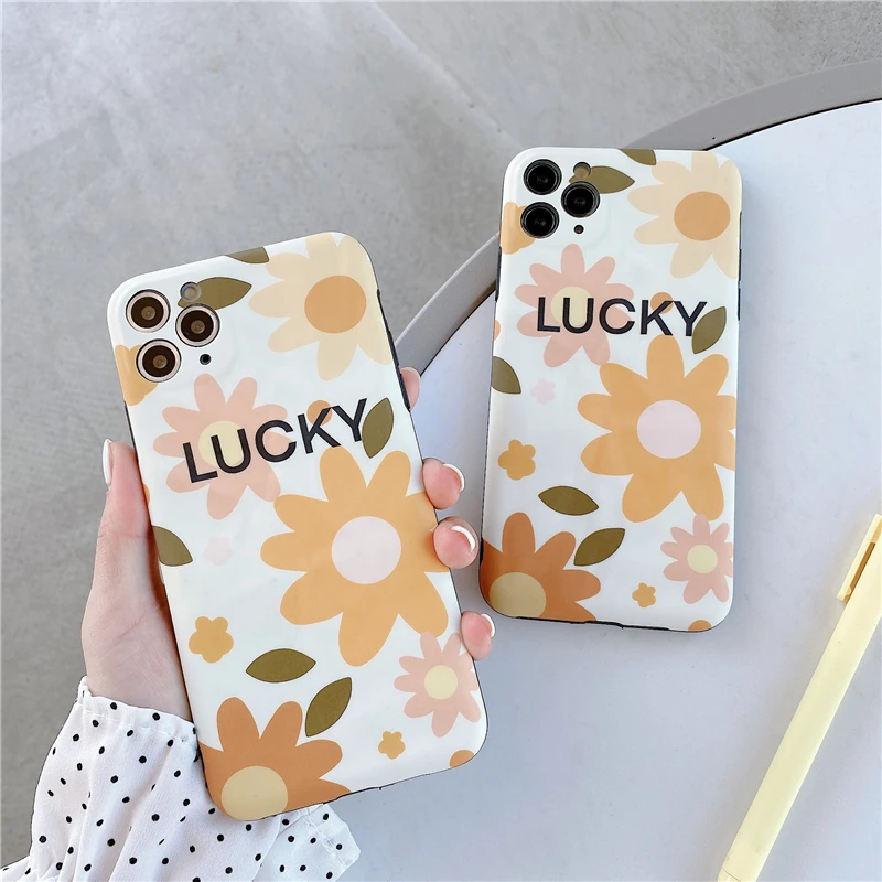 Cute color Flowers female Phone Cover Case For Iphone X 11 pro Xs Max Xr 10 8 7 se 4.7 Plus Luxury Soft silicone Coque Fundas
Cute color Flowers female Phone Cover Case For Iphone X 11 pro Xs Max Xr 10 8 7 se 4.7 Plus Luxury Soft silicone Coque Fundas
