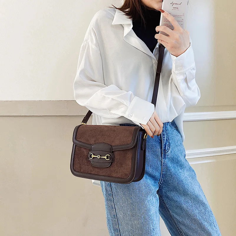 Spring INS Hand Buckle Dull Polish Bag Women's 2020 New Style Korean-style Versatile Shoulder Fashion Casual Square Sling Bag
Spring INS Hand Buckle Dull Polish Bag Women's 2020 New Style Korean-style Versatile Shoulder Fashion Casual Square Sling Bag