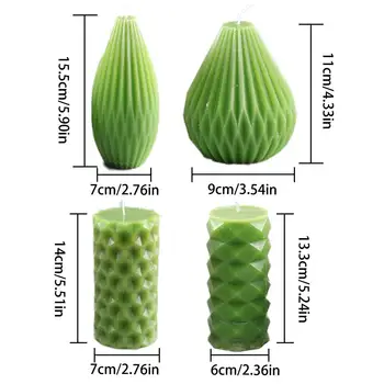 DIY Handmade Candle Mold Plastic Wax Scented Candles Mould Multi-shape Candle Mold for Candle Making DIY Craft Tools
DIY Handmade Candle Mold Plastic Wax Scented Candles Mould Multi-shape Candle Mold for Candle Making DIY Craft Tools