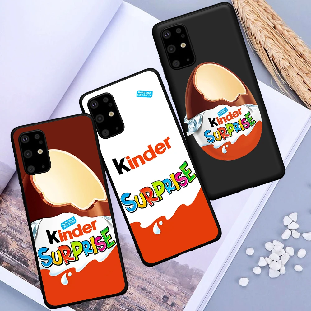 Милые шоколадные яйца для Samsung Galaxy S6 S7 S8 S9 S10 S11 Edge Plus S11e Note 8 9 10 M10 M20 M30 M40|Бамперы| |