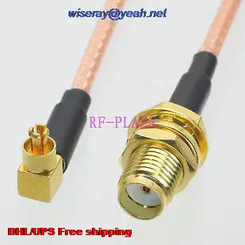 DHL/EMS 100 pcs Cable 6inch SMA female nut to Mc-Card male RA 90 degree angle RG316 Pigtail jumper cable -A2
DHL/EMS 100 pcs Cable 6inch SMA female nut to Mc-Card male RA 90 degree angle RG316 Pigtail jumper cable -A2